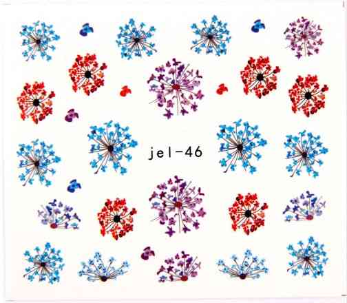 Наклейка на ногти 