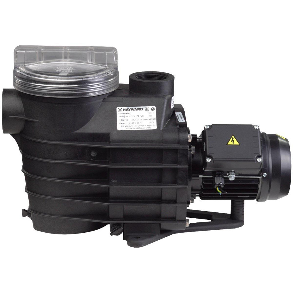 Насос для бассейна Hayward SP2510XE163E EP 100 IE3 (380 В. 17.5 м3/ч. 1 HP) Киев - изображение 3