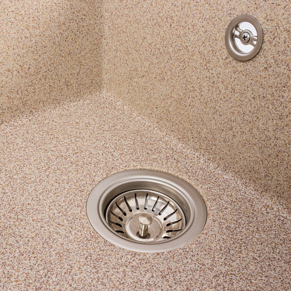 Гранітна мийка VALESO CRIPTA 6550 матова Карамель Коломыя - изображение 13