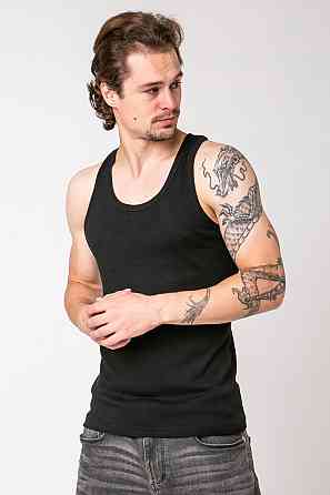 Мужская майка борцовка Ozkan 0058 XS, Черный Киев