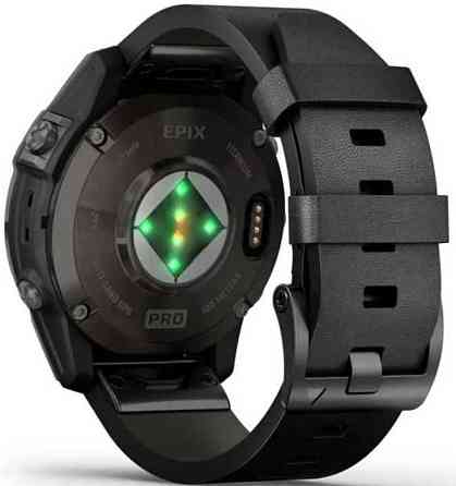 СМАРТ - Часы: Garmin Epix Pro Gen 2 Sapphire 47mm. Garbon Tit Leather.• НОВІ • запечатані смарт- годинники Киев