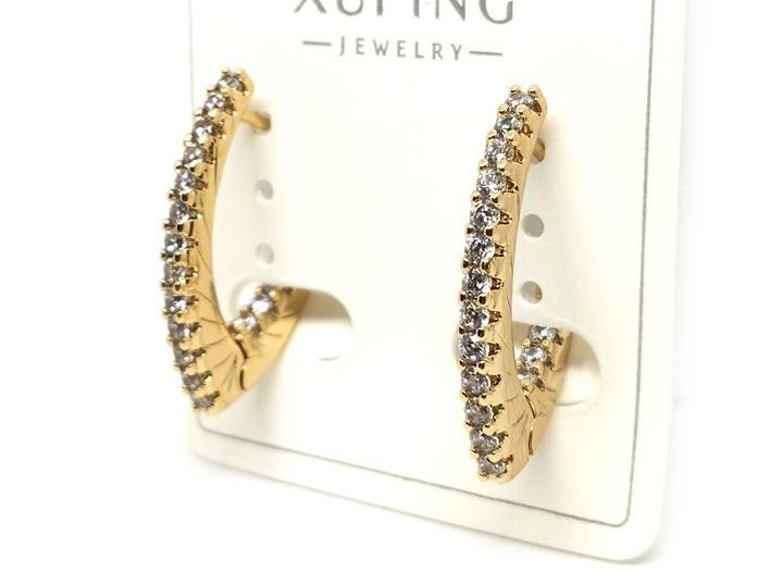 Сережки тренд медична сталь Київ - фото 1