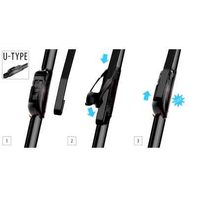 Щітка склоочисника OXIMO 300 mm / 12 (WU300) Вінниця