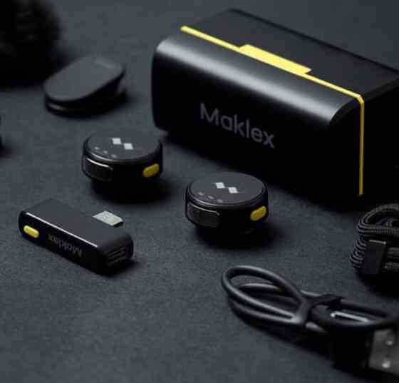 Бездротовий мікрофон Maklex pulse 10 pro. Харків