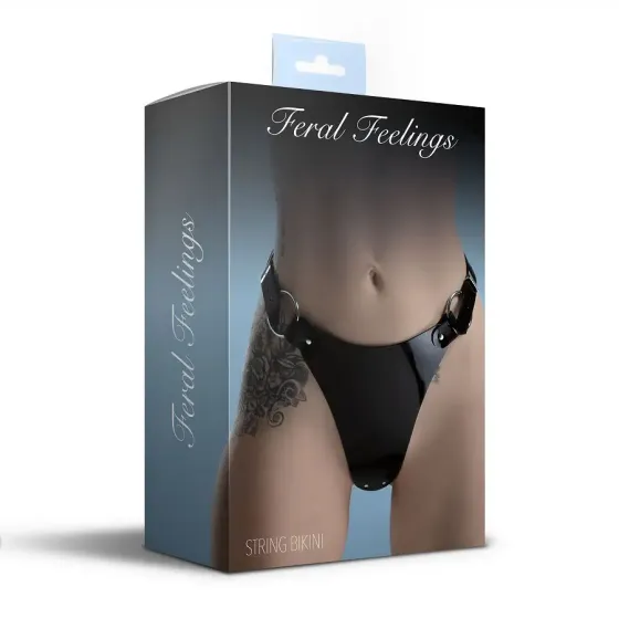 Трусики класичні Feral Feelings - String Bikini Black Львів
