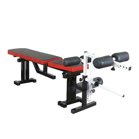 Лавка для жиму регульована з тренажером для ніг Стійки, лавки для жиму і присідань без стійок Київ