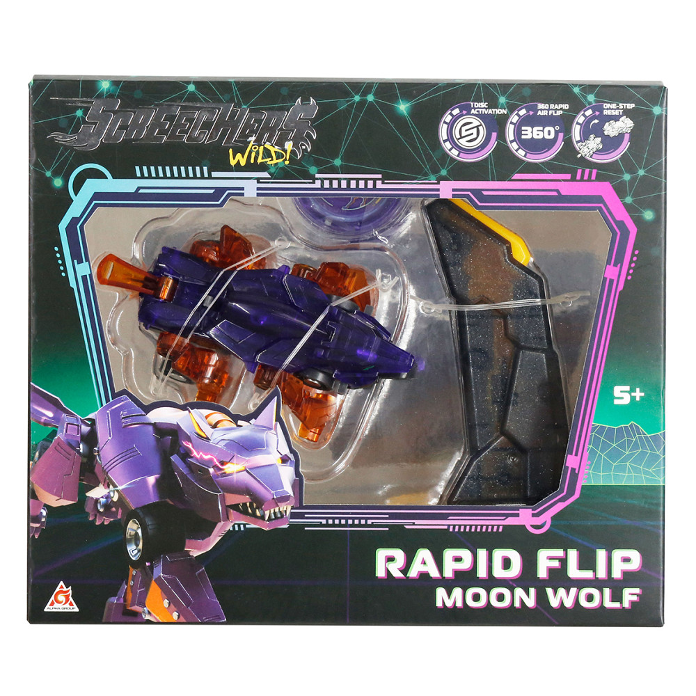 Ігровий набір Screechers Wild! S5 L0.5 V2 - Мун Вулф Дніпро - фото 14