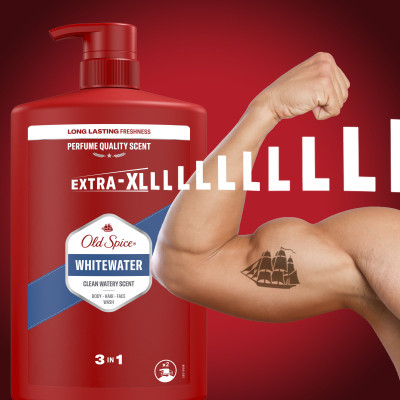 Гель для душа Old Spice Whitewater 1000 мл (8006540818862) Винница - изображение 4