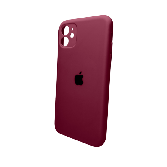 Чохол для смартфона Silicone Full Case AA Camera Protect for Apple iPhone 11 Pro кругл 47,Plum Київ