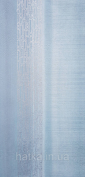 Шпалери вінілові на флізеліні Marburg Loft 0.53х10 смуги розмиті бірюзові чорні сріблясті Київ - фото 1