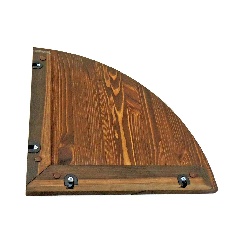 Кутова настінна полиця "Кабарет 30" охра Миколаїв - фото 2