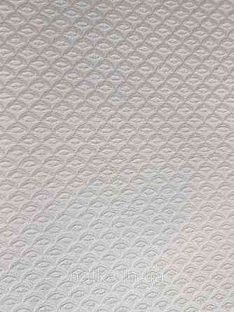 Шпалери вінілові на флізеліні Rasch Trianon Xlll 0.53х10 класика під тканину смуги фігури сірі беж зі сріблом Київ