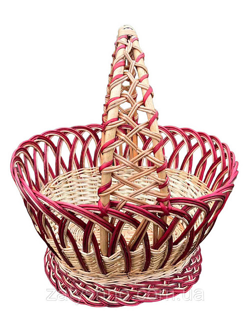 Кошик плетений з лози | Київ - фото 1