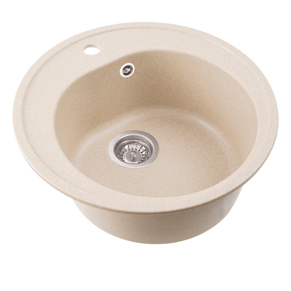 VALESO Гранітна мийка для кухні VALESO LUNA 510 матова Сафарі Коломия - фото 19