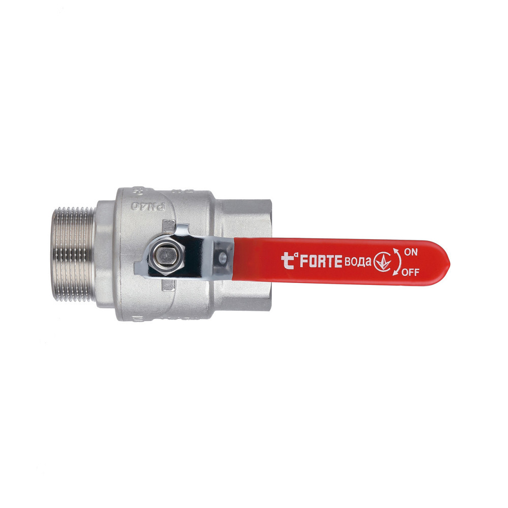 Кран кульовий Thermo Alliance Forte 1 1/2 ВН для води (ручка) SF605W40 Київ - фото 8