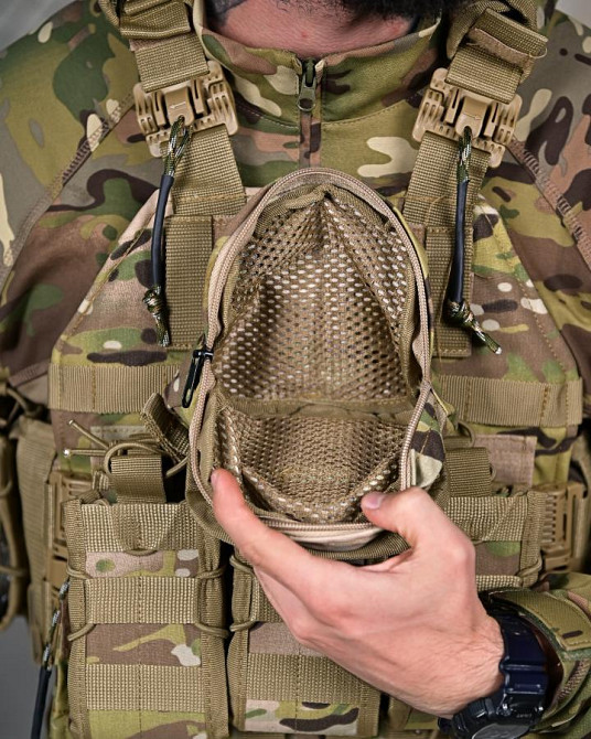 Плитоноска 4 точки швидкого скидання з рюкзаком senger мультикам ПП8152 Одеса - фото 7