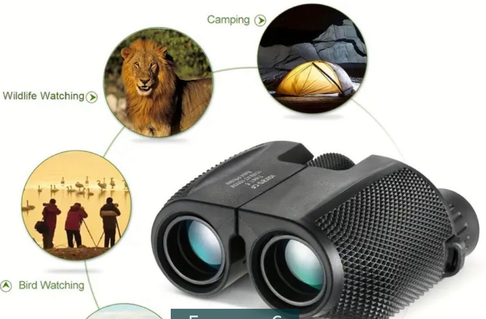 Професійний бінокль 10x25 з призмою BAK4 Киев - изображение 2