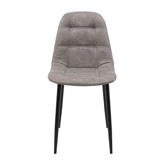 Стілець крісло м'який SplitDesign U Jeep 90 чорні ніжки Сірий Київ