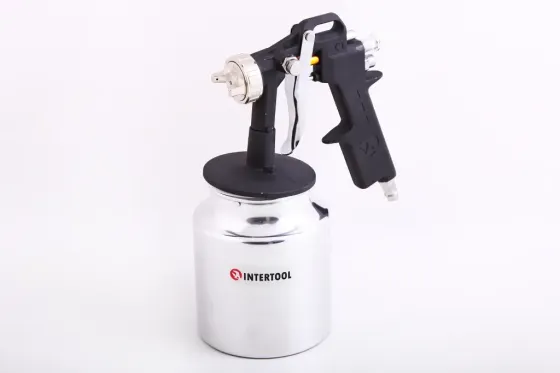 Почервоний пневмат. Intertool HP 1.5м н/б метал 1000мл Вінниця