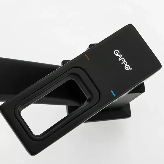 Змішувач для кухні GAPPO G4517-6 чорний Київ