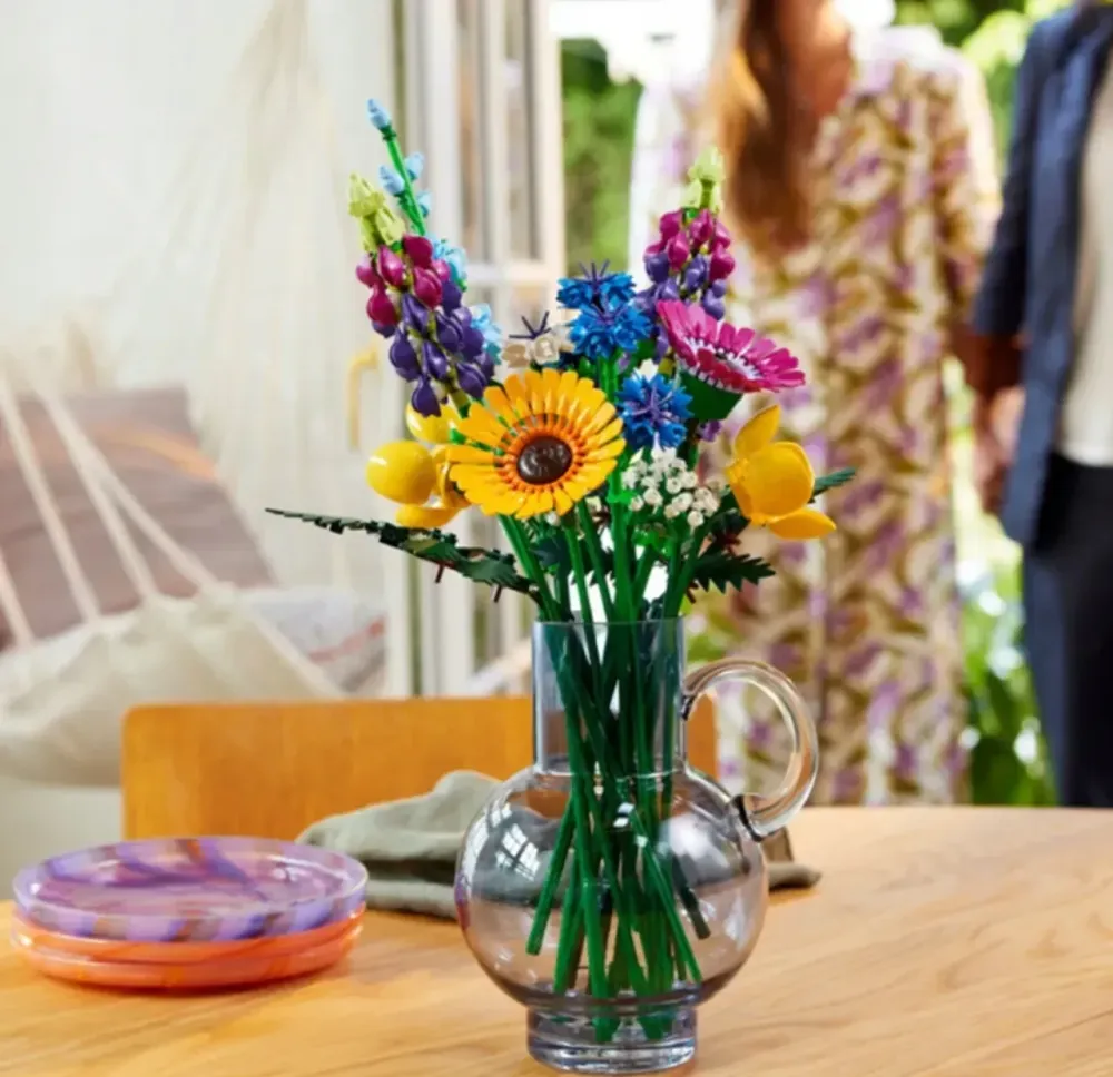 Конструктор Botanicals Букет польових квітів, 939 деталей, у стилі Lego-лого Київ - фото 3