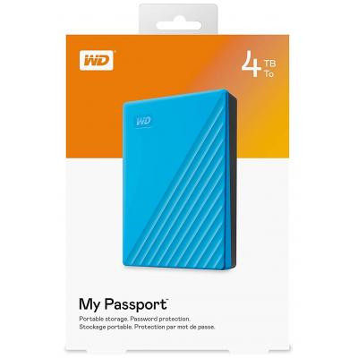 Зовнішній жорсткий диск 2.5" 4TB My Passport Portable WD (WDBPKJ0040BBL-WESN) Вінниця - фото 6