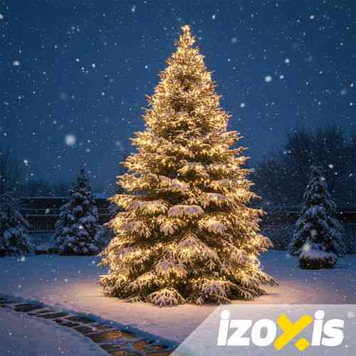 Світлодіодна гірлянда вулична 500 LED 35 метрів Izoxis (24898) Теплий білий Нововолинськ