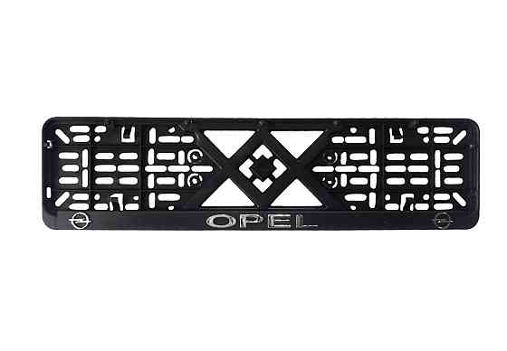 Рамка під номер пластик OPEL (Racing рельєфна) Винница