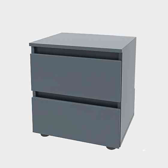 Тумба приліжкова Еверест ТЛ-1 Лайт 45х38х49 см Графіт (DTM-4911) Дніпро