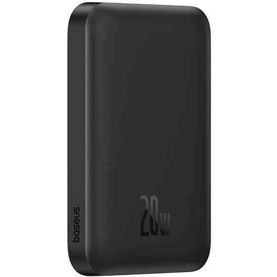 УМБ Baseus Magnetic Wireless Mini Air 6000mAh 20W PD,QC, USB-C In/Out, Qi-15W Black Винница
