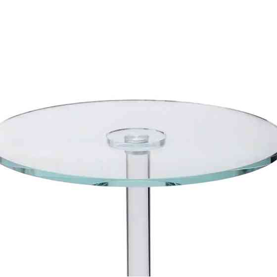 Скляна тортниця на високій ніжці 30 см кругла Київ