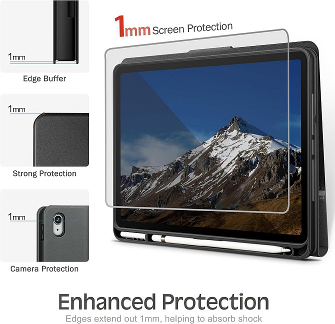 Фирменный чехол KingBlanc для iPad Air 5 2022/Air 4 2020 10.9/iPad 4-го поколения 10.9 / iPad Pro 11 2018 Днепр - изображение 6