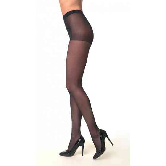 Колготки Класика 20 den Чорні 2 розмір XS S жіночі колготи класичні капронові з шортиками Дніпро
