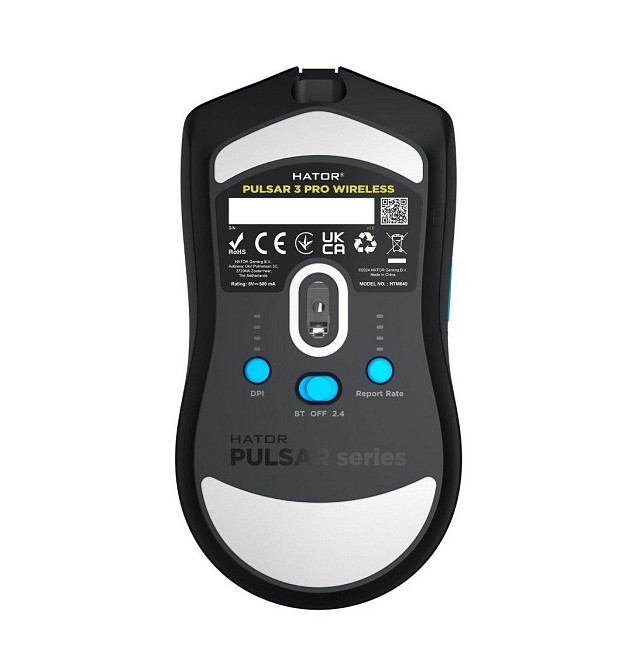Миша бездротова Hator Pulsar 3 Pro Wireless Black (HTM640) ( Чорний ) Харьков - изображение 4