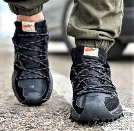 Кросівки Nike Чорні Чоловічі Найк (розміри: 41,42,43,44,45) Відео Огляд Дніпро - фото 7