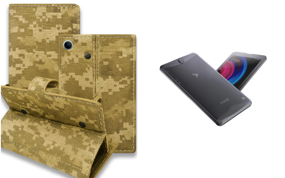 Книжка-трансформер для планшета Pixus Touch 7 3G (Hd), Touch 7 3G (Qhd), колір Black Pixel Київ - фото 1
