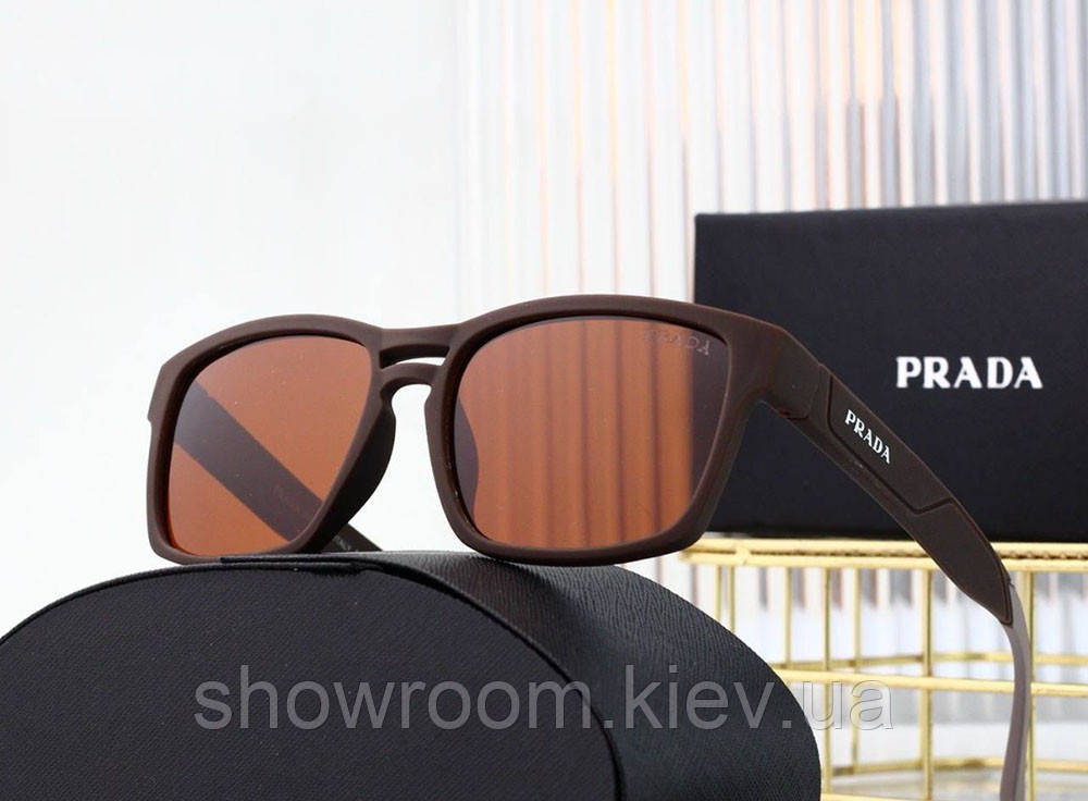 Солнцезащитные очки с поляризацией Pr (5201) brown Киев - изображение 1