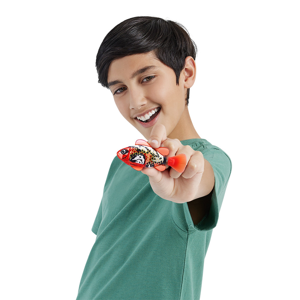 Інтерактивна іграшка Robo Alive S3 - Роборибка (червона) Днепр - изображение 6