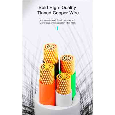 Дата кабель USB 2.0 AM to Lightning 1.0m 2.4A black Essager (EXCL-LS01) Вінниця