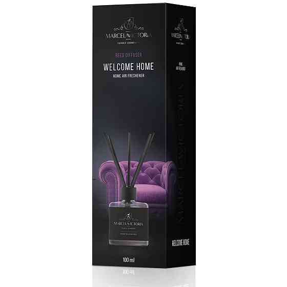 Аромадифузор для дому "Reed Diffuser" Welcome Home (Ласкаво просимо додому) 100мл Marcela&Victoria Київ