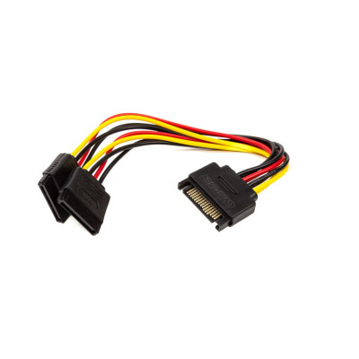 Кабель для передачі даних SATA to 2xSATA 0.15m PowerPlant (CA913169) Вінниця - фото 1