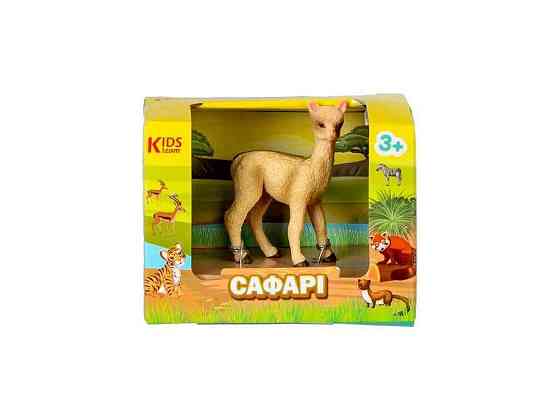 Фігурка тварини Сафарі Q9899-A87 Альпака ТМ KIDS TEAM ANIMALS Київ