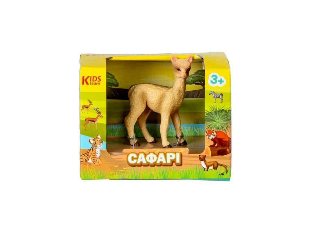 Фігурка тварини Сафарі Q9899-A87 Альпака ТМ KIDS TEAM ANIMALS Київ - фото 1