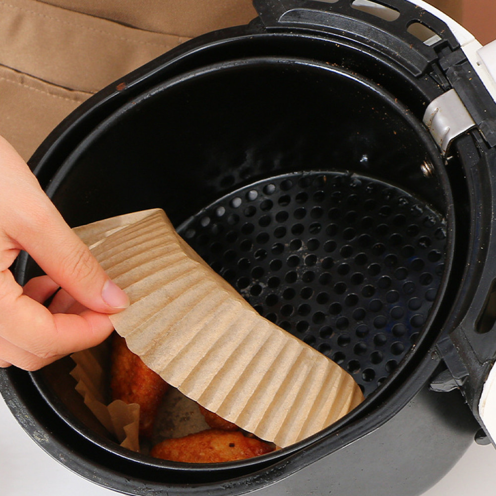 50шт Пергаментні форми для аерогрилю, 20,5х16х4,5см / Форми для випічки / Форма для аерогрилю Київ - фото 4