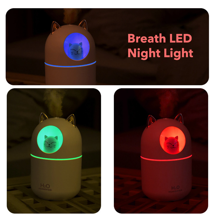 Увлажнитель воздуха H2O Humidifier USB с мишкой на 300мл / 8023 Днепр - изображение 5