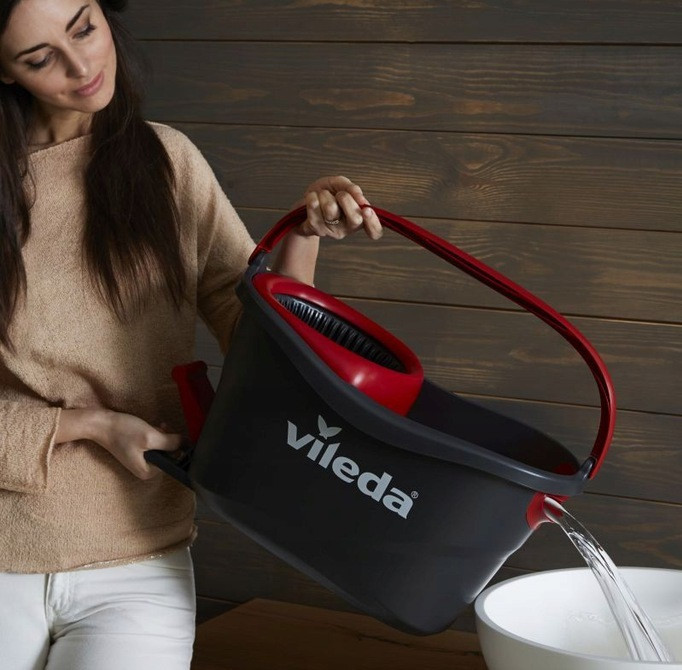 Набор для уборки Ведро 13 литров и Круглая швабра Vileda 