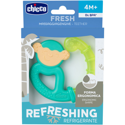 Прорезыватель Chicco Обезьяна Бирюзовый (28130.30.01) Винница - изображение 3