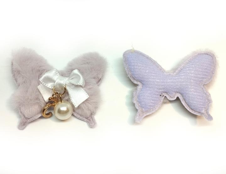 Патч нашивка на одежду Бабочка лаванда 10 шт Киев - изображение 1