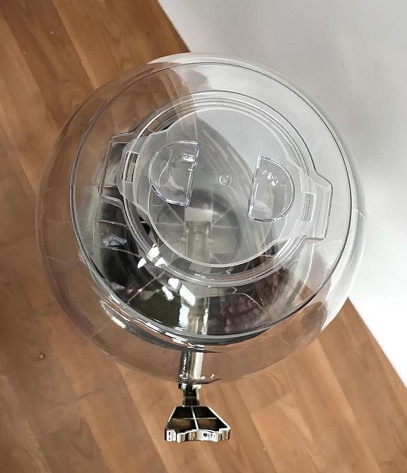 Резервуар со льдом для пива RESTEQ, сока 3,5л Диспенсер для пива, емкость для напитков, штоф, башня Киев - изображение 8