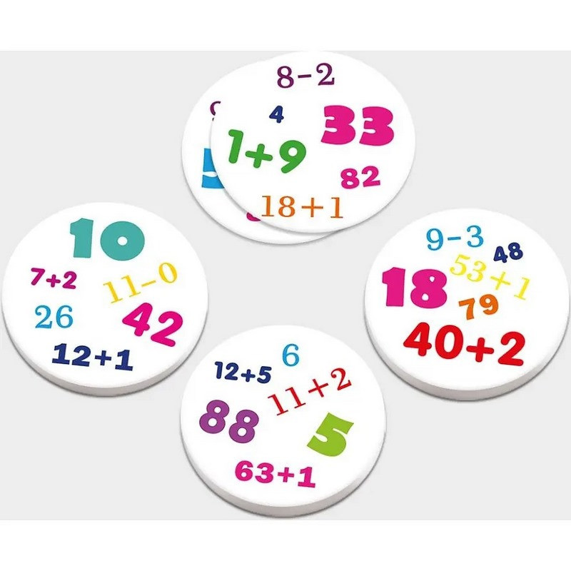 Настільна гра серії Хто кого? "Змагання зі складання та віднімання" 158502 Вінниця - фото 5